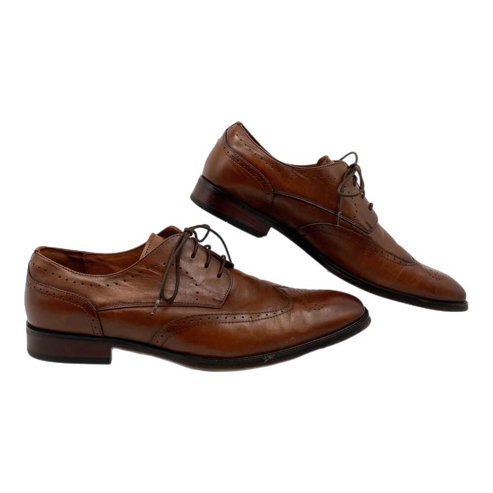Florsheim Brown Leather Brogue Dress Shoes | Men’s Size 10.5